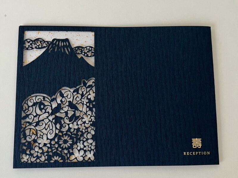 富士山をモチーフにしたペーパーアイテム