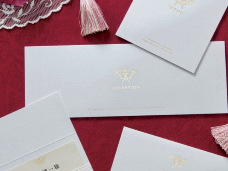 【今日の納品物 〜エレガントホワイトで大人ウエディング〜】